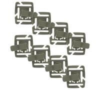 VICASKY 8pcs Rotatable Backpack Hydration Tube Clip Pack Lightweight Water Bladder Hose Clamp for Outdoor Hiking Camping Gear Quick Release Holder Compatible with Reservoirs