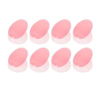 VICASKY 8pcs Silicone Lip Brush Covers Makeup Brush Covers Convenient to Carry Room Saving Protective Design for Travel and Daily Use