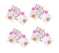 VICASKY 8pcs Tennis Racket Vibration Dampeners Cute White Cat Silicone Shock Absorbers for Shock Absorption and Reduced Arm Fatigue Playful Cartoon Design for Comfortable Sports Use