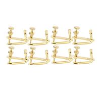 VICASKY 8pcs Violin Metal Tuners Fine Adjusters Alloy for Violin Stability Precision Tuning Accessories for Enthusiasts and Beginners