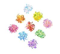 VICASKY 9 Bag DIY Sequin Pearl Manicure Decoration Nail Sticker Nail Decoration 2.79X2.48X0.59Inch Safe and Healthy for Decorating Shoes Female Artists DIY Art Supplies for Art