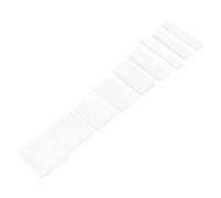 VICASKY 9-Piece Shell Inlay Dots for Guitar Fretboard Decoration White Abalone Inlay Markers Compatible Electric and Acoustic Guitars