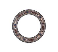 VICASKY 94mm Guitar Sound Hole Rosette Wooden Decorative Acoustic Classical Guitar Accessory Not Easy to Crack Gxb09a