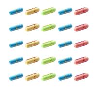 VICASKY 99pcs Message Pills Bottle Paper Notes Graduation Season Gift