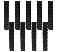 VICASKY 9Pcs Black Sponge Grip Covers for Pull-Up Bars, Anti-Slip Foam Handle Sleeve Protectors for Indoor Doorway Pull-Up Bar Accessories, Home Gym Fitness Equipment Pads