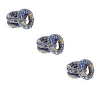 VICASKY 9pcs Buddhist Sound Bowl Cushions Circle Sound Bowl Mats for Singing Base Handmade Cushion for Yoga Matters Singing Practice Random Color