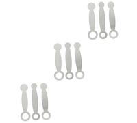 VICASKY 9pcs Flute Pad Repair Kit Woodwind Repair Tools Piccolo Pad Replacement for Musicians