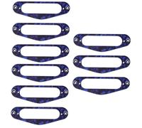 VICASKY 9pcs Guitar Pickup Frame Mounting for Style Electric Guitars Single Coil Pickup Replacement for Old Broken Parts