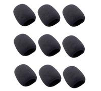 VICASKY 9pcs Microphone Windscreen Noise Reduction Protectors for Ktv Supplies Excellent Elasticity Fits Handheld Microphones for Singing and Performance Activities