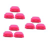 VICASKY 9pcs Rubber Guitar Plectrum Storage Organizer Fixing Clips for Guitar Picks Compact Case