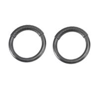 VICASKY Abs Gymnastic Rings for Full Body Workouts and Posture Correction Home Fitness Exercise Rings for Pullups Pushups Dips Muscle Training and Physical Therapy Black