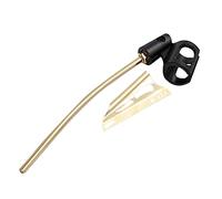 VICASKY Abs Microphone Clip for Saxophone Performance Circular Saxophone Microphone Holder with Aluminium Alloy Structure Suitable for Live Music