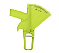 VICASKY Accurate Body Fat Caliper Clamp Shaped Ruler Plastic Skinfold Measurement Tool for Fitness Assessment Personal Trainer Use