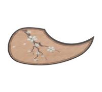 VICASKY Acoustic Guitar Pickguard Scratch Guard for Electric Guitars Wood Grain Protective Plate Decal Sound Cover
