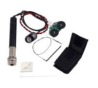 VICASKY Acoustic Guitar Pickup Volume and Tone Control Endpin Jack Design for Folk Guitars and Ukuleles Easy Installation Compact Black