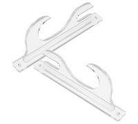 VICASKY Acrylic Sword Stand Wall Mount Desktop Lightsaber Holder Heavy Duty Decorative Sword Rack for Versatile Display Installation for Home Collectors and Martial Arts Fans