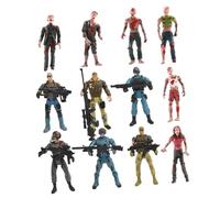 VICASKY Action Figures Plastic Military Mini Model, Lifelike Special Forces Soldier Figures, Safe for Boys and Girls, for Parent-child Play and Imagination Style