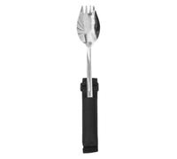 VICASKY Adaptive Weighted Spork for Seniors and Disabled Tremble Easy Grip Cutlery with Skid Design Portable Eating Aid for Elderly and Hand Mobility Support
