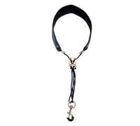 VICASKY Adjustable Alto Saxophone Neck Strap Comfortable Hanging Strap for Saxophones and Clarinets Ergonomic Design for Students and Musicians Blue Color