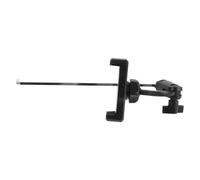 VICASKY Adjustable Alto Saxophone Phone Holder with Magnetic Feature round Socket Mount, Ergonomic Plastic and Stainless Steel Lyre for Marching Band Musicians and Performance Sessions
