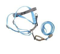 VICASKY Adjustable Dog Harness and Leash Set with Double D-rings Lightweight Pet Walking Leash for Puppies and Dogs Comfortable Breathable Design