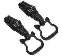 VICASKY Adjustable Gymnastic Rings for Pull-ups with Plastic Design Muscle Development Fitness Accessory for Indoor Outdoor Training S Strength Building Equipment