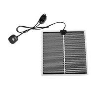 VICASKY Adjustable Infrared Reptile Heating Pad with Temperature Control Efficient Ptc Heat Mat for Snakes Lizards Turtles and Geckos Under Tank Warmer for Pet Vivariums