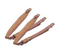 VICASKY Adjustable Khaki Accordion Strap Belt, Leather Instrument Shoulder Lanyard for Accordions, Practical Music Accessory for Comfortable Play