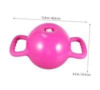 VICASKY Adjustable PVC Kettle Bell with Double Handles for Men Women Fitness Equipment for Yoga Gym Workout Water-fillable Weight Flat Base Design Purple