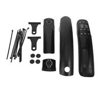 VICASKY Adjustable Quick Release Mountain Bike Mudguards Set, Extended Wide Splash Guards for Front and Rear Wheels, Sturdy Cycle Mudguards for Gravel and E-Bike Riding