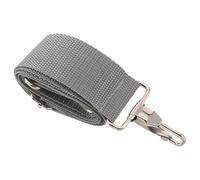 VICASKY Adjustable Snare Drum Carrier Strap with Metal Hooks, Heavy-duty Nylon Shoulder Harness for Marching Band, African Drum Support, 145cm Deep Gray Sling