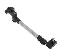 VICASKY Adjustable Umbrella Clamp Holder with Rotatable Base for 25mm Tubes - Stroller, Wheelchair, and Mobility Scooter Umbrella Mount Stand with Extendable Arm and Universal Swivel