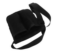VICASKY Adjustable Waist Bag Essential Oil Organizer with Dual Pockets for Medicated Massage Oil Storage Comfortable Belt Holder for Therapists Home Office and Travel Use