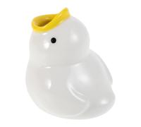 VICASKY Adorable Ceramic Toothbrush Holder Boys and Girls Toothbrush Cup Bathroom Organizer