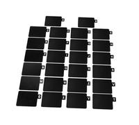 VICASKY Alphabetical File Dividers Black Plastic, Minimalist Label and Archive Dividers, for Space-Saving Alphabetical Organisation Long-Term Use, for Vinyl Record Storage