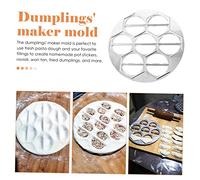VICASKY Aluminum Alloy Dumpling Maker Mold for Homemade Potstickers Empanada Press Convenient Multi Dumpling Mold Kitchen Tool for Dough Cooking and Baking