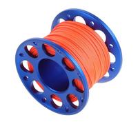 VICASKY Aluminum Alloy Scuba Diving Finger Spool Reel Compact Lightweight Hand Wheel with Line for Snorkeling Surfing and Underwater Activities Practical Design