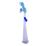 VICASKY American Style Handmade Hand Cast Net for Fishing with Steel Pendant Soft Saltwater Throwing Fishing Network Tool for Bait Trap Fish Quick Prevents Escape for Anglers