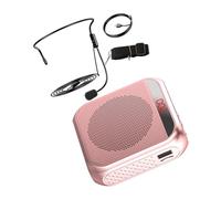 VICASKY Amplifier Plastic for Teachers LED Voice with Rechargeable Display Portable Compact Speech and Tour Guides Classroom Use and Public Speaking