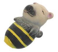 VICASKY Animal Squeeze Toy for Lifelike Bee Dog Squeezing Toy for Office School Party Fun for Jokes Laughter Portable Lightweight