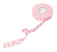 VICASKY Anti-skid Hockey Tape with High Adhesive Strength for Stick Protection and Grip Enhancement Cut Decorative Cloth Tape for Ice and Roller Hockey Accessories Pink Zebra Pattern