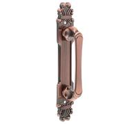 VICASKY Antique Zinc Alloy Door Pull Handle for Sliding Barn Doors | European Style, Dark Brown Finish, Smooth Operation, for Entry Doors and Room Doors, Hardware Accessory
