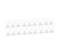 VICASKY Aquarium Cups for Fish Tank - 6pcs 20mm Holder Clips - Durable Plastic Hose Clamps for Secure Attachment of Accessories Ideal for Aquatic Setup and Maintenance