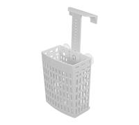 VICASKY Aquarium Plant Holder Adjustable Height with Telescopic Hook and Suction Cup White Thickened Plastic Basket for Fish Tank Plants to 1.2cm Thick for Freshwater Aquariums