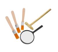 VICASKY Archaeological Hammer for Hammer Digging Archeology Kits for Archaeological Excavation Tools Science Kit Science Wooden