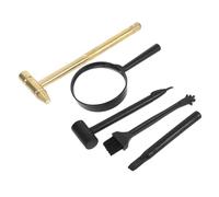 VICASKY Archaeological Set Tool Kit Treasure Digging Archaeology Tools DIY Archaeological Digging Masonry Hammer Metal