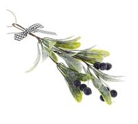 VICASKY Artificial Christmas Mistletoe Teardrop Swag Hanging Decoration with Ribbon, Plastic and Foam Material, Never Withered or Fade, for Seasonal Home Decor and Christmas Decoration