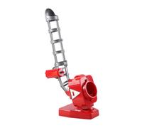 VICASKY Automatic Baseball Pitching Machine Red Outdoor Practice for No Battery Self-motion Launcher Baseball Hitting Training Aid Plastic Trainer
