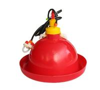 VICASKY Automatic Chicken Quail Pigeon Water Drinker, Poultry Drinking Water Dispenser for Farm And Backyard Use Red Pvc