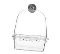 VICASKY Automatic Feeder Bird Feeder Bird Cage Food Container Pet Supply for Conure Budgie Seed
